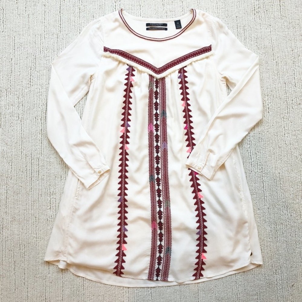 Scotch & Soda | Vagabond Voyage Embroidered Dress | S - Picture 16 of 16